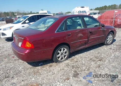 2001 Toyota Avalon Xls z USA, uszkodzony, nr VIN 4T1BF28B31U137724